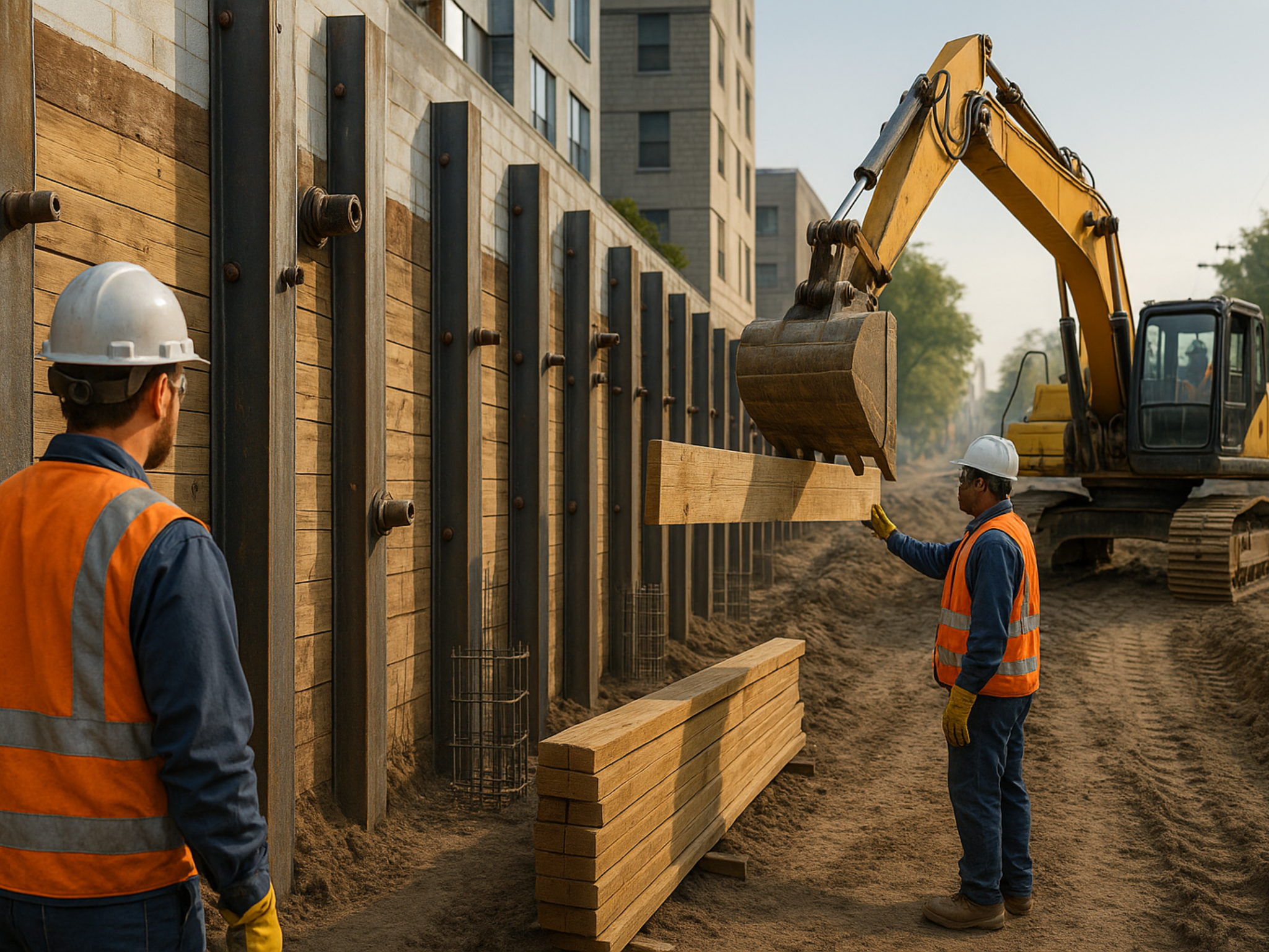 Shoring and lagging Services | Demo leaders