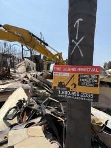 Trusted Fire Debris Removal Company - Demoleaders